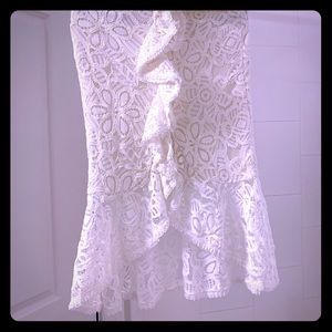 Alexis White Lace Skirt